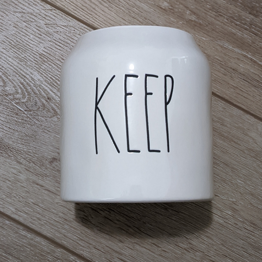 Rae Dunn KEEP canister